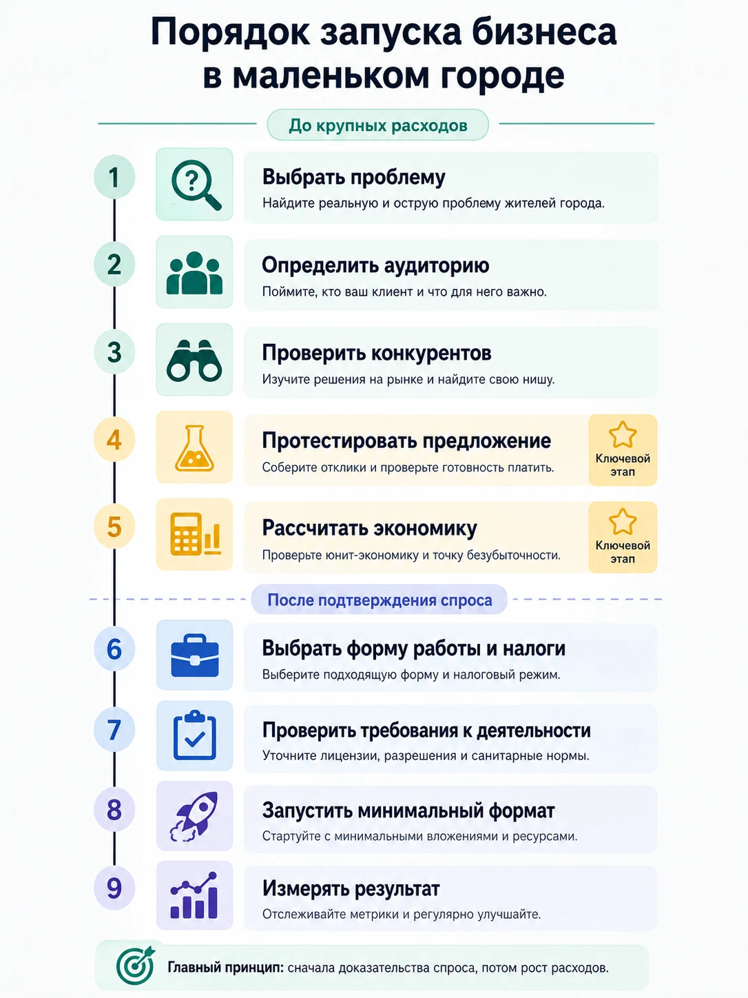 как открыть бизнес в маленьком городе пошагово